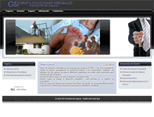 Tablet Screenshot of gsi-seguros.com